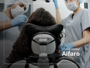 Extracción de resto radicular